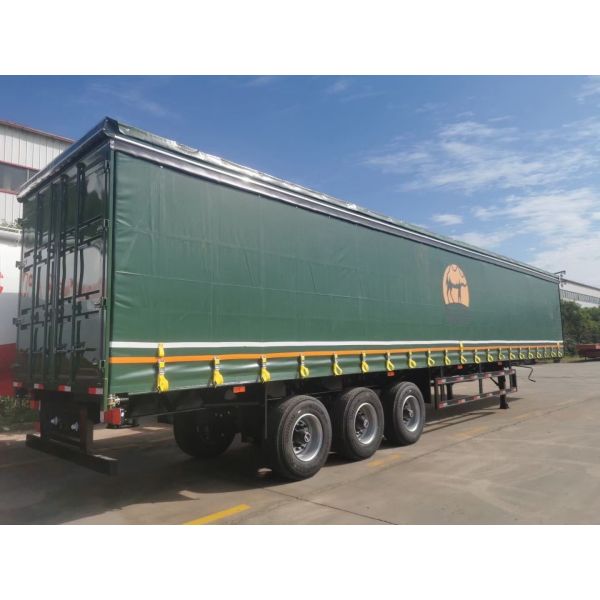 Benefit HUAXIANG Semi-Trailer with 60T Max Payload and Customizable
