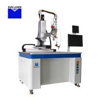 Máquina de soldadura a laser de colimação Soldadora a laser Equipamento de soldadura a bateria automática flexível