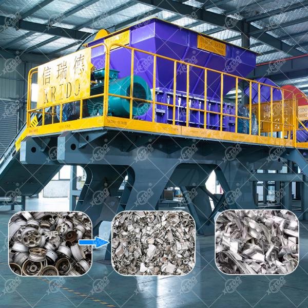 Aluminum Can Shredder Aluminum Turnings Shredder Scrap Metal Shredder For Recycling Plant