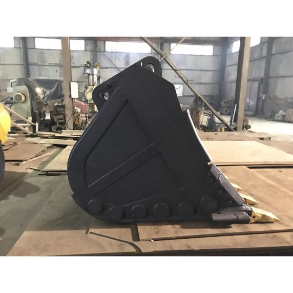 Excavator Heavy Duty Rock Digging Bucket Q355B For 20T - 100T Excavator Backhoe