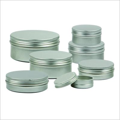 Sealed Screw Lids Aluminum Bottle And Jar Tea Cookie Aluminum Jar Lid Tin Cans