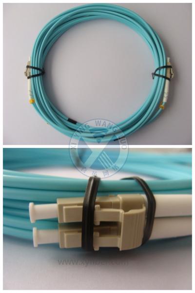 Duplex LC OM3 Fiber Optic Patch Cord For Opitcal Access Network and Data Center