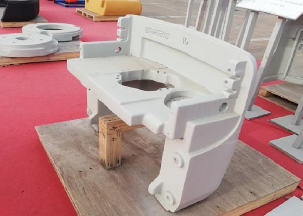 Smooth Surface Counter Weight 3.5 Ton For Loader Finish Painting 1500 Kg Weight