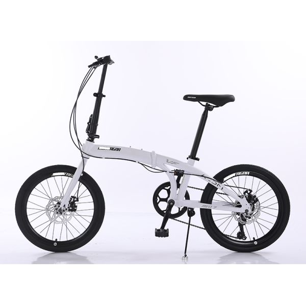GOMID Folding Bicycle with SHIMANO TX30-7 Speed Shift Lever and 20 Inch Foldable Design Bicicletas Gear Cycle