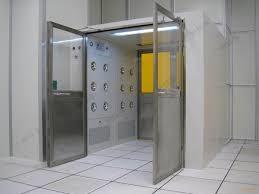 Class100-1000 Clean Room Air Shower with Stainless Steel Nozzles and 99.99% Cleanliness