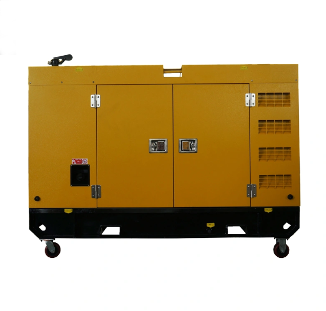 4 генератор хода охлаженных воздухом 25кВА звукоизоляционный молчаливый