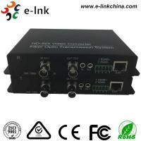 SD/HD/3G-SDI + RS485/RS422/RS232 Data + 10/100M Ethernet  over Fiber Converter