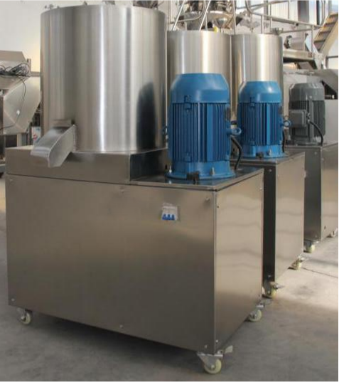 Corn Puff Snack Food Extruder Machine Double Screw Stainless Steel