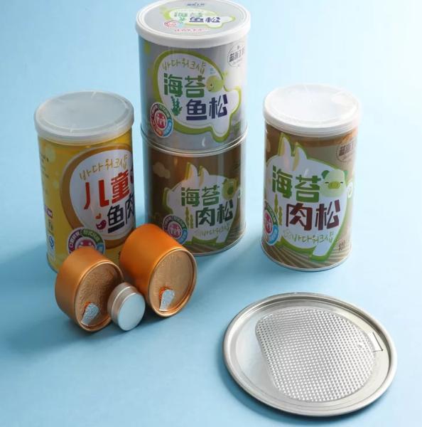 Empty Seafood Vegetables And Fruits Metal Food Tin Can For Canned Food Packing
