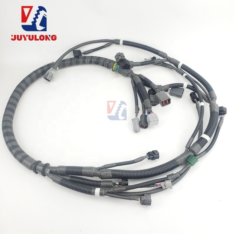 JUYULONG Excavator Parts ZAX240 330 360-3 4HK1 6HK1 Engine Wiring Harness for  Sumitomo Case Machinery Engine Parts