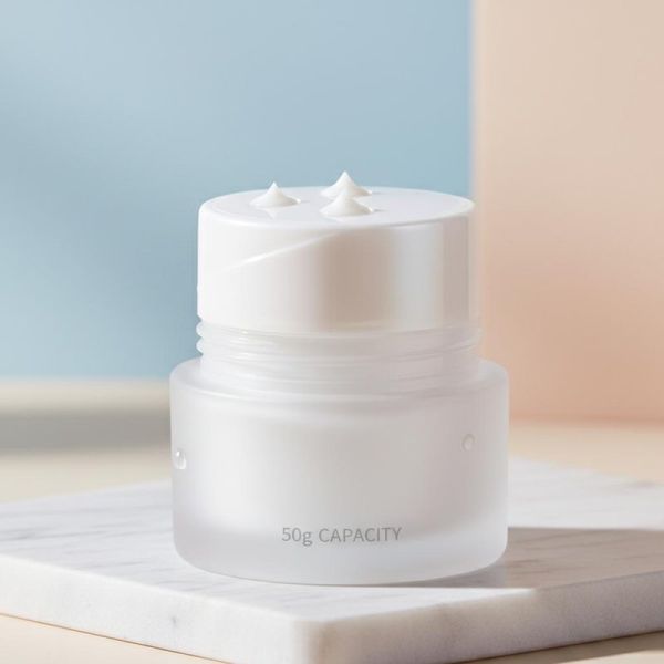 50g Capacity PP Jar with Twist-to-Dispense Mechanism for Airtight Freshness in Cosmetic Cream Packaging