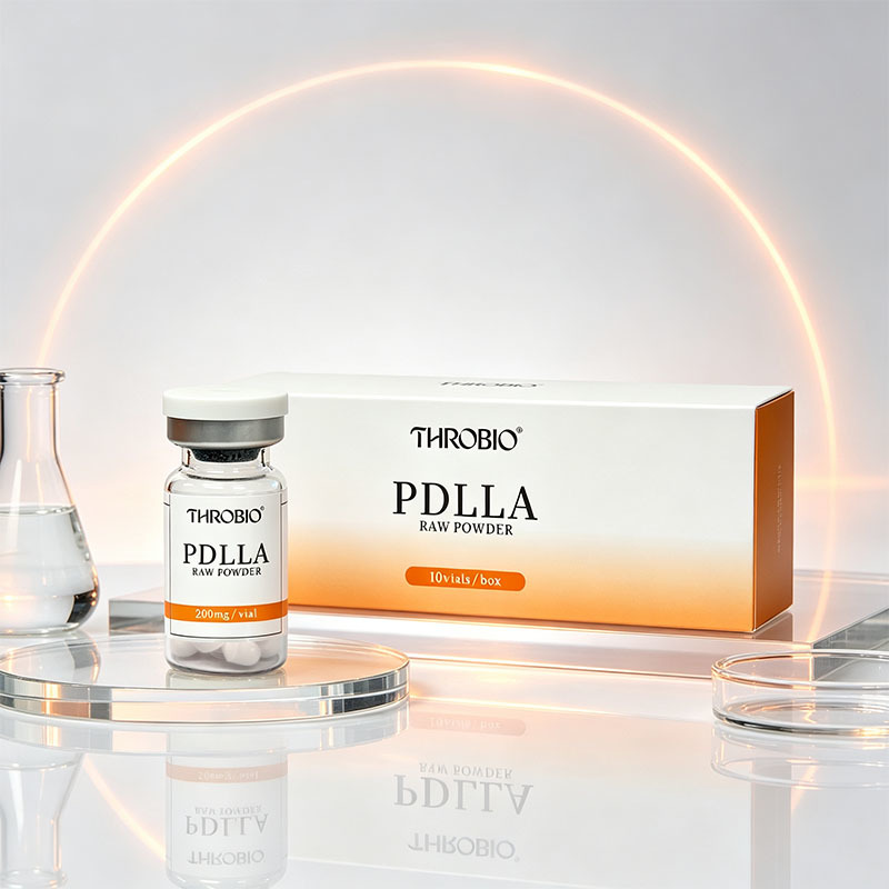 Anti Aging THROBIO PDLLA Dermal Filler Raw Powder For Facial