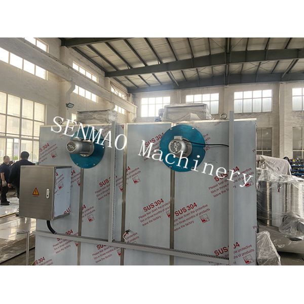Vegetable Double-Door Hot Air Circulation Oven Green Onion Drying Equipment