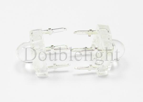 Square Shape 5Ф Dome 4 Lead Ultra Red LED Light Chip 100mA Peak Forward Current