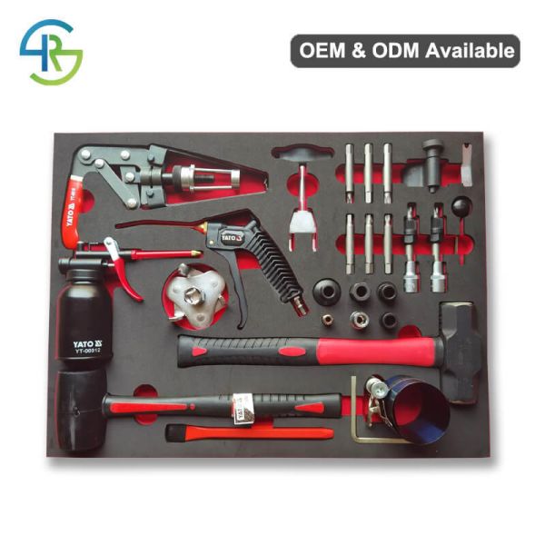 Shockproof EVA Foam Tool Inserts Customizable OEM EVA Foam Tool Tray