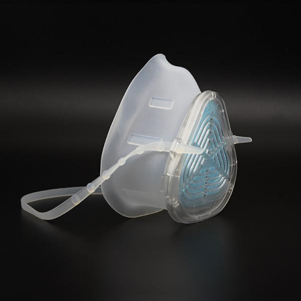 Dust Proof Child Respirator Mask , N95 Washable Silicone Face Mask