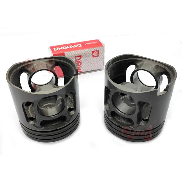 6151-31-2112 Excavator Engine Accessories S6D125 Piston Kit Nitriding
