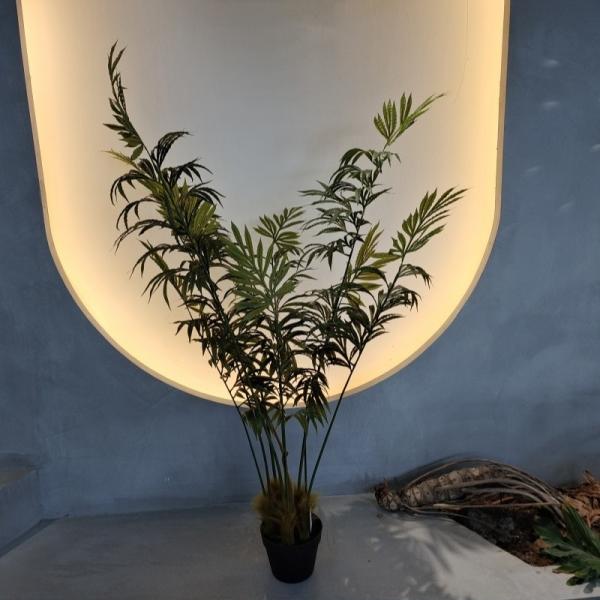140cm 人工パーム 木 UV耐性 偽造植物
