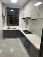 Finition de porte acrylique Armoire de cuisine contemporaine pour rénovations de maison élégantes