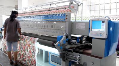 Blankets and Quilts Industrial Embroidery Machines for making 3.2 Meters Products