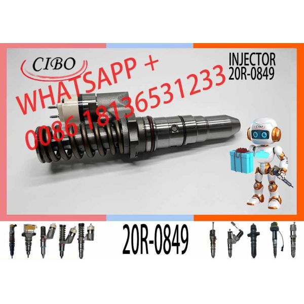 Common Rail Fuel Injector 20R-0849 20R0849 386-1769 3861769 Excavator For 3512 Engine