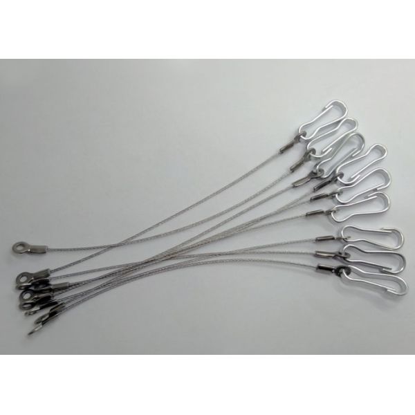 Чокеровщики слинга веревочки стального провода кабеля с отверстиями для подвеса Плафонд