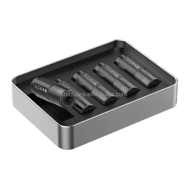 OEM Service Aluminum Alloy Double Hexagon Mouth Grease Nozzle Flat Mouth Tip Butter Gun Head Hose Hard Pipe Accessories