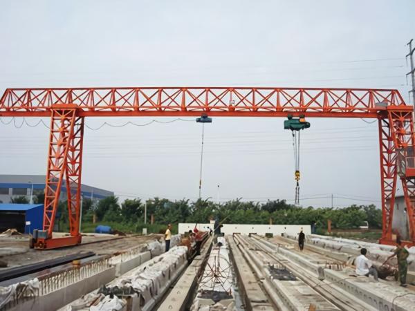 5t ~ 20t Light Duty Q345 Steel Single Girder Gantry Crane Customized
