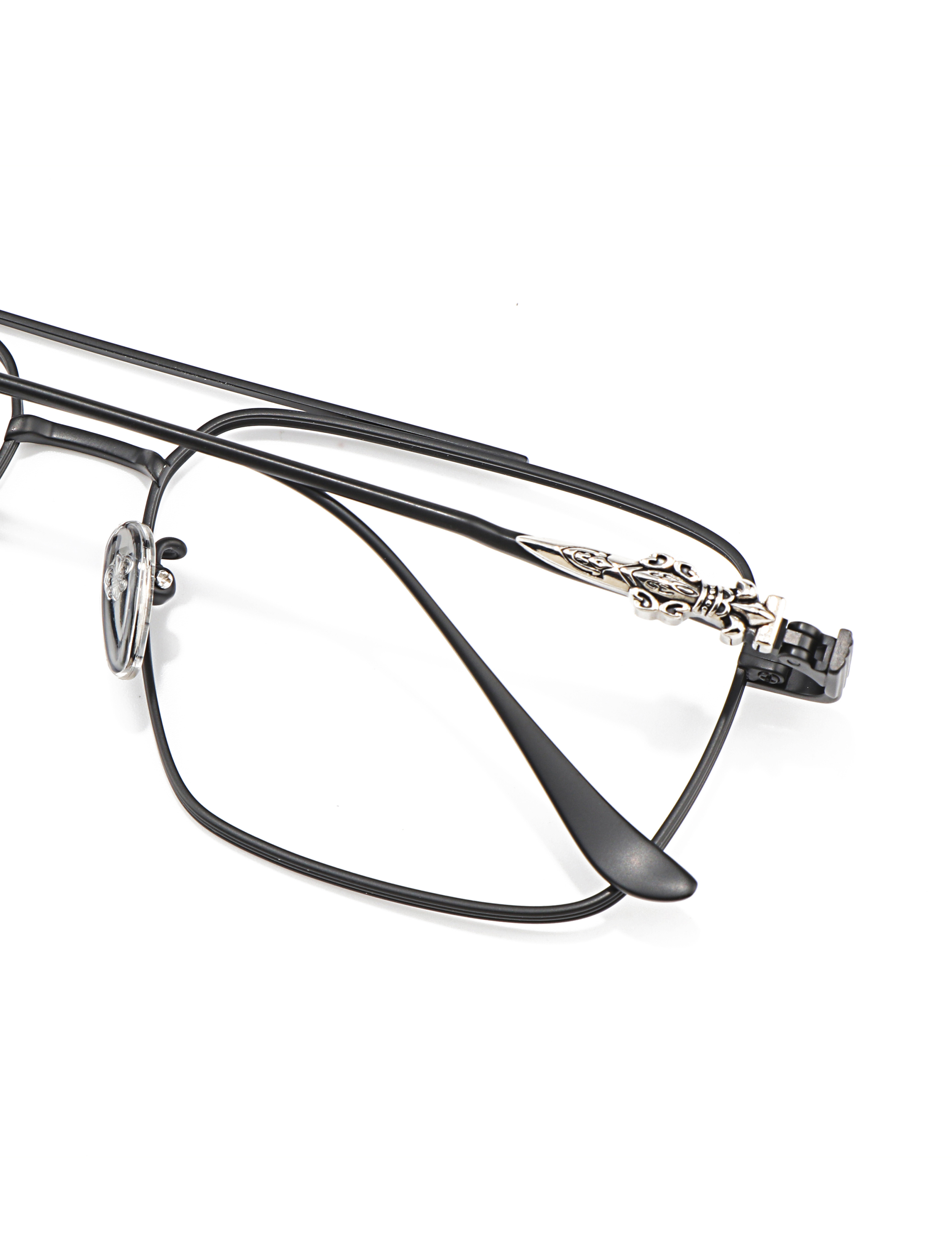 Classic Pilot Black Gold Presbyopia Multi Focus Luxury Brand Three Dimensional Silver Jewelry Carving Fashion Women Men Glasses