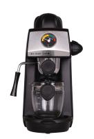 o café do vapor 220V faz à máquina 4 copos de CRM2002 preto para o agregado familiar