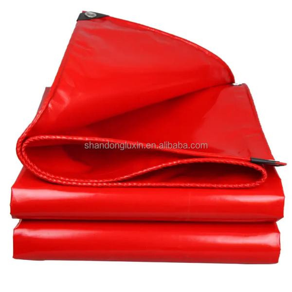 Tarte revestida de PVC resistente à água e pesada para telhas de tecido de cobertura utilizadas pelos fabricantes
