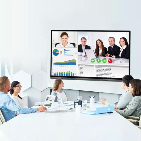 4K 75 Inch Smart Board Monitor Touch Screen Interactive Whiteboard