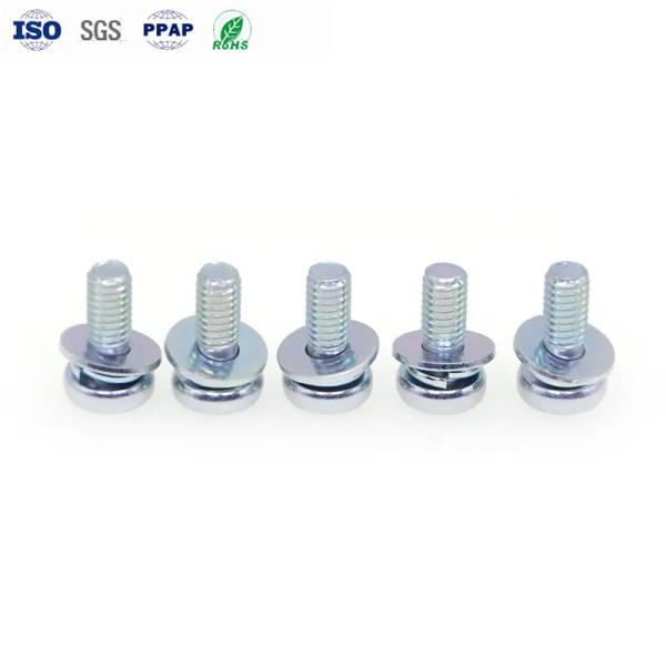 M3 X 8 tornillos electrónicos de combinación de tornillo de acero al carbono TORX cabeza de pane