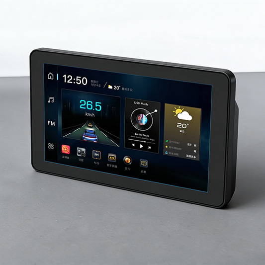 Construction Vehicle ADAS Unit AI-HM51 With Loop Recording