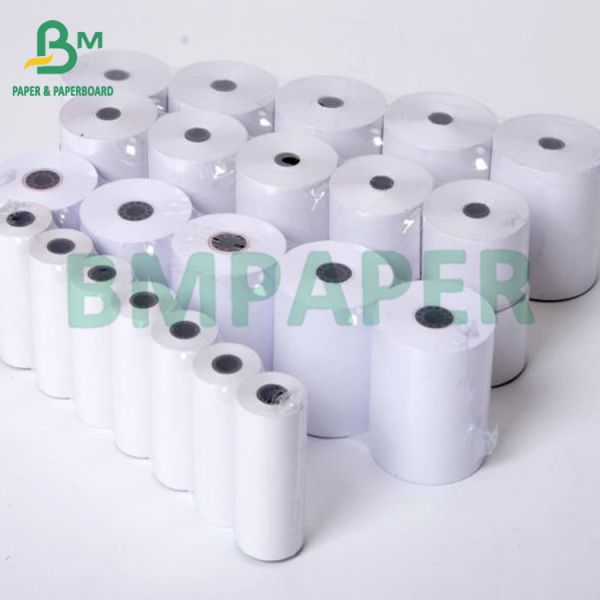 Papel documento termal de 58m m 50m m Mini Thermal Printer Cash Register 70g papel de papel termal del rollo 58m m 50m m Mini Thermal Printer Cash Register