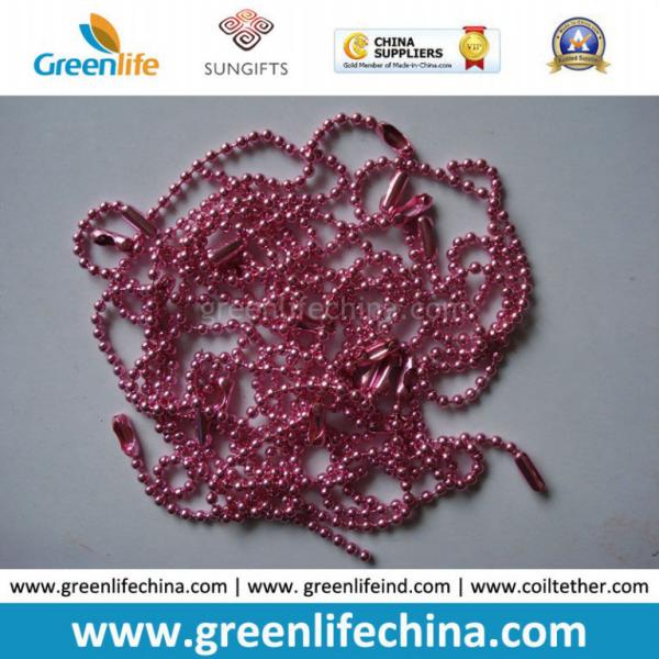 Wholesale Blue Fashionable 2.0mm Metal Ball Bead Chain for Decoration