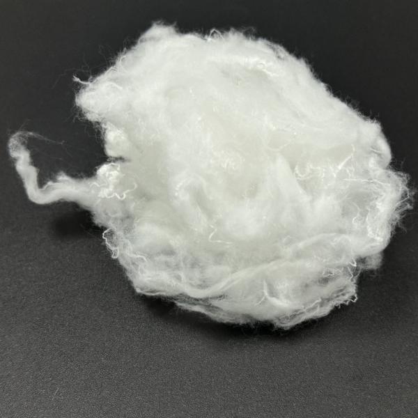 Semi-Dull Nylon 66 Fiber 1.5D-3D X 38-65mm For Cotton And Wool