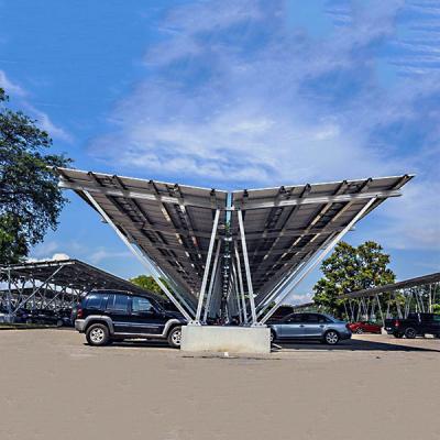 Anticorrosivo à terra aberto personalizado do suporte dos sistemas solares do Carport do picovolt