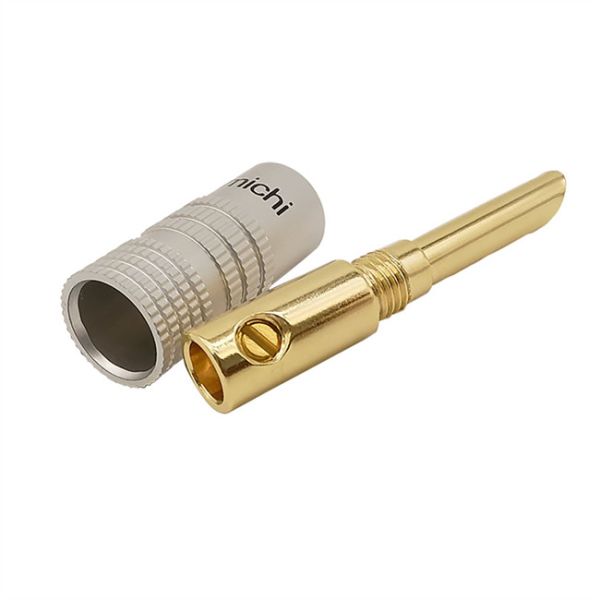 Практически медные штепсельные вилки диктора Nakamichi, соединители банана Nakamichi мужчины