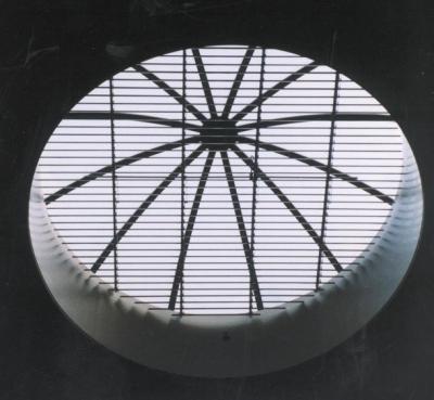 6063 système escamotable en aluminium de toit de lucarne de T5 3.0mm