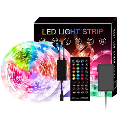 Tira esperta 5050 impermeável, luzes do diodo emissor de luz do RGB de tira do diodo emissor de luz de Wifi coloridas