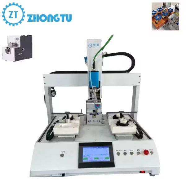 ShadowShift Dual-Table Non-Stop Driver Automatic Screw Locking Machine with ±0.02mm Positioning Accuracy