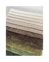 Tissu de canapé en chenille 380 g/m² double face avec techniques de tricotage