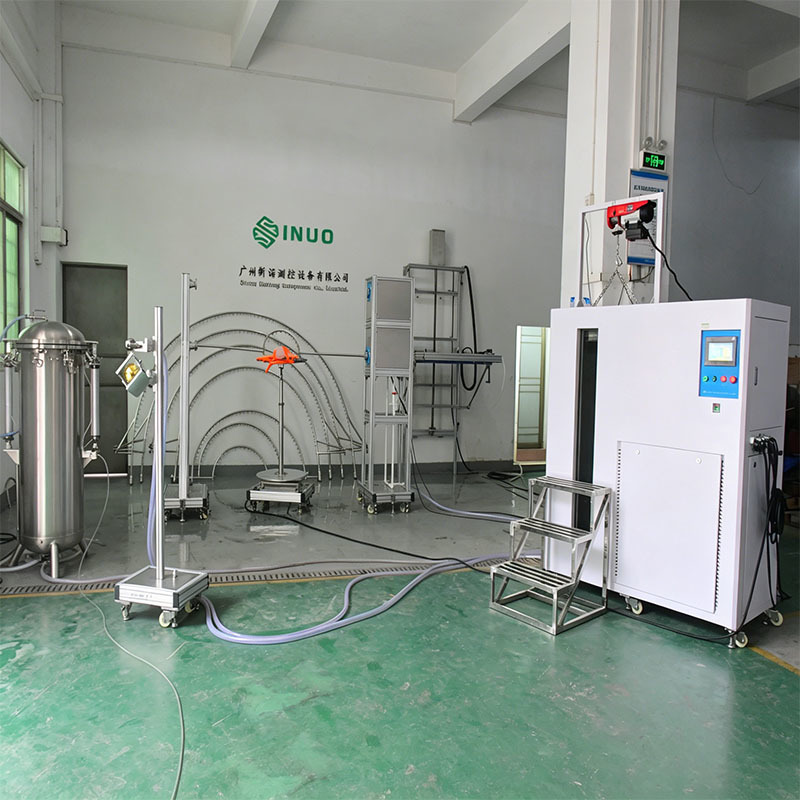 Complete IPX1-IPX8 Waterproof Testing System for IEC 60529 Compliance