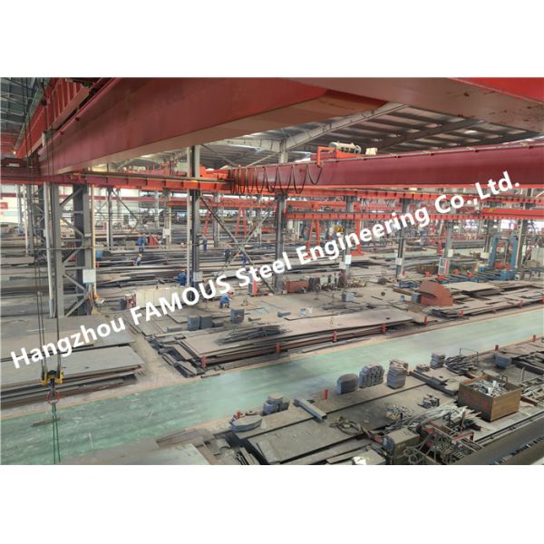 North American Fabrication Steel Structure Members Construction Q345b Galvanized