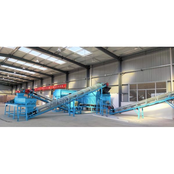 Automatic Organic Fertilizer Production Line Equipment Poultry Manures
