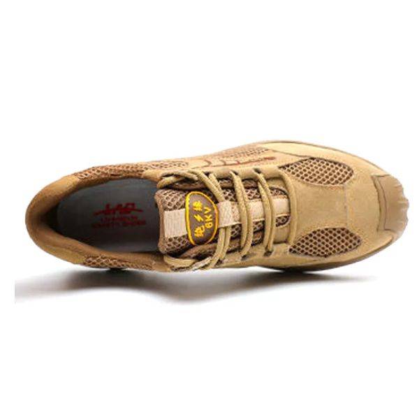 6kv Insulated Steel Toe Boots Alkali Resistance Acid Proof Safety Shoes Yellow