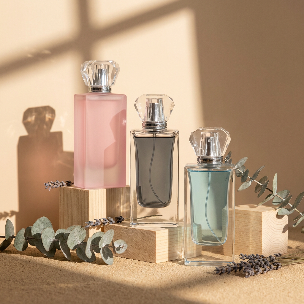 Anding 65ml Rectangle Wholesale Supplier Premium Refillable Spray Luxury Custom Design Empty Glass Perfume Bottle