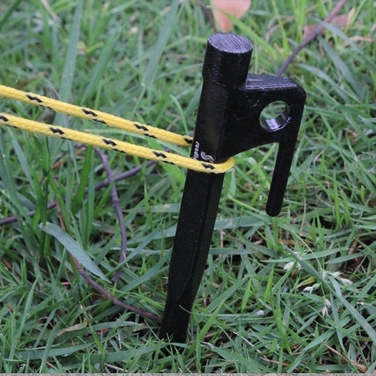 High Strength Tent Nail Pipe Type Solid Tent Cast Iron Nails Peg