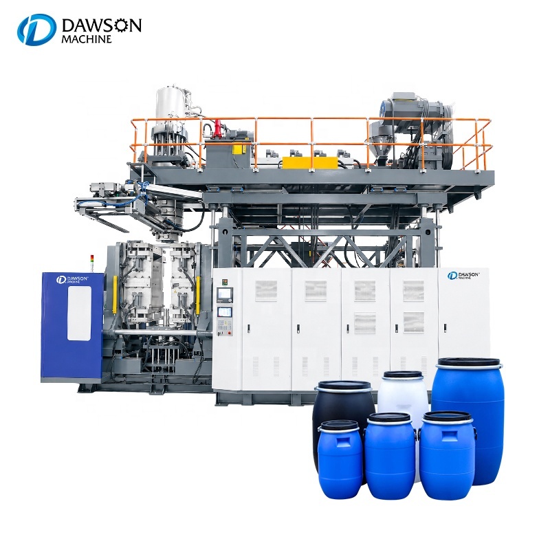 Precision 200L Double Ring Drum Blow Molding Machine Plastic Drum Production Machine for Chemical Packaging
